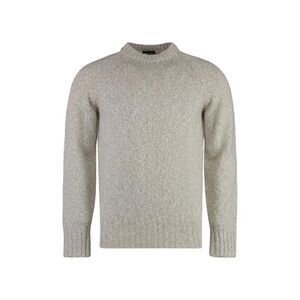 DRUMOHR Crew Neck Raglan Sleeve Sweater Men GREY Sweaters & Cardigans